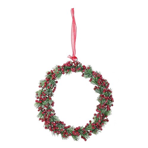 Hanging Mini Berry Christmas Wreath 20cm