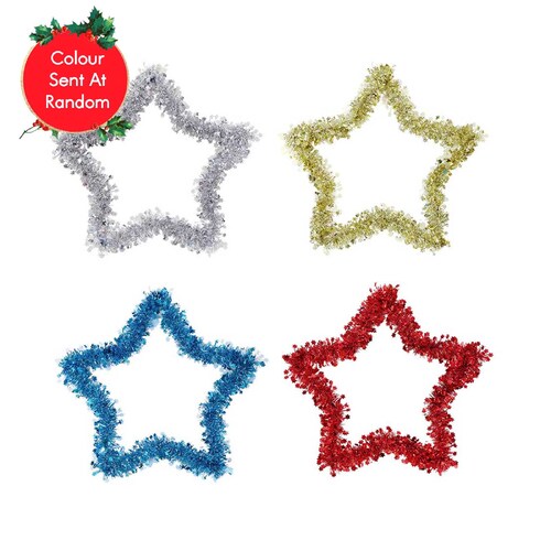 Tinsel Silhouette Star 39cm