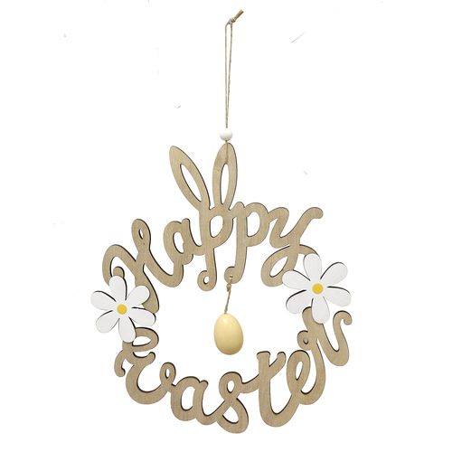 Easter Hanging Plaque With Egg