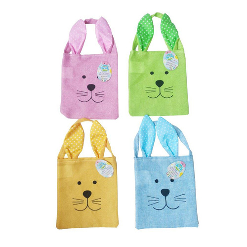 Easter Bunny Tote Bag Assorted