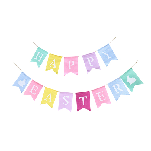 Happy Easter Colourful Bunting 2.4m