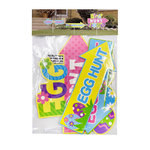 Easter Yard Sign 3 Pack