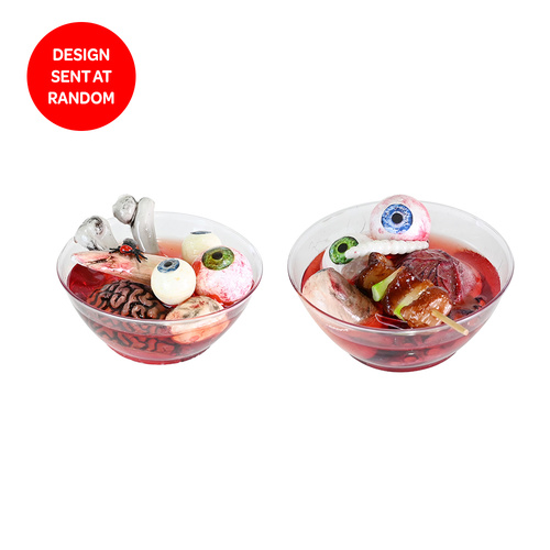 Bowl of Body Parts Halloween Decoration - Assorted Gory Mix