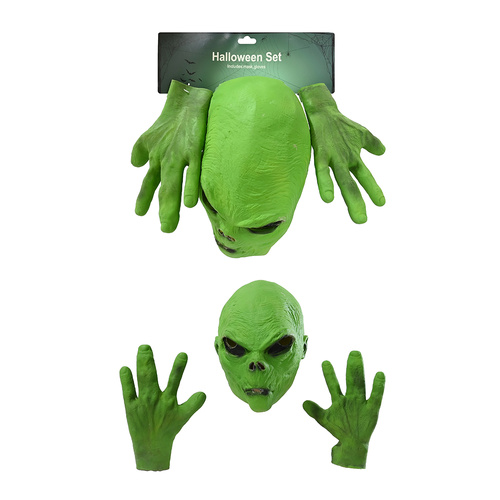 Green Alien Dress Up Set