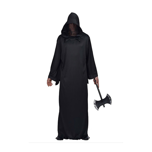 Grim Reaper Costume  Adult Hooded Halloween Robe