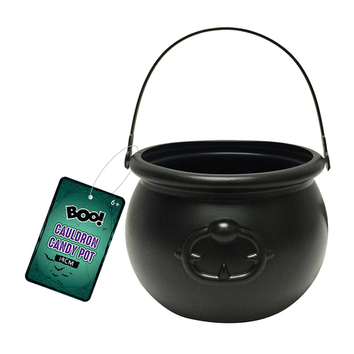 Cauldron Candy Pot 19cm