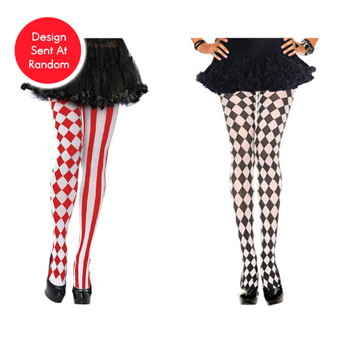 Harlequin Stockings Adults