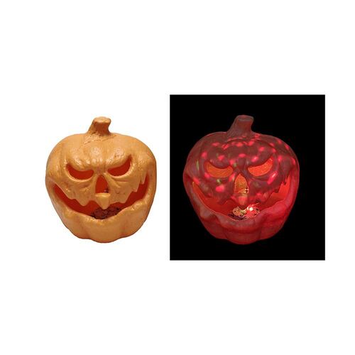  Pumpkin Head Led Projector Battery Operated