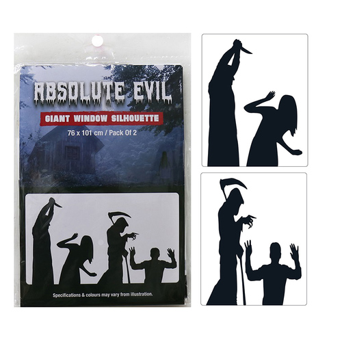 Giant Window Silhouettes 2 Pack