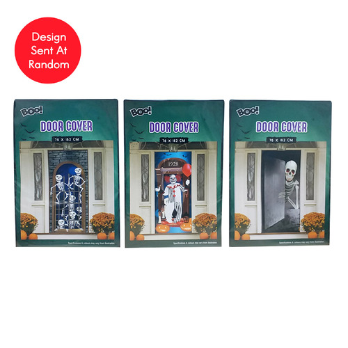 Halloween Horror Clown Door Way Curtain 1.8m