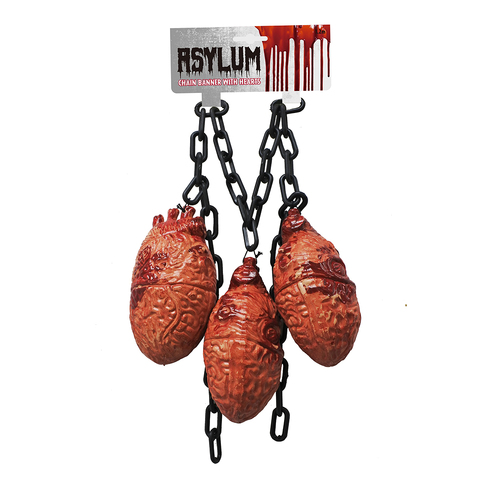 Bloody Heart Chain Garland 1.2m
