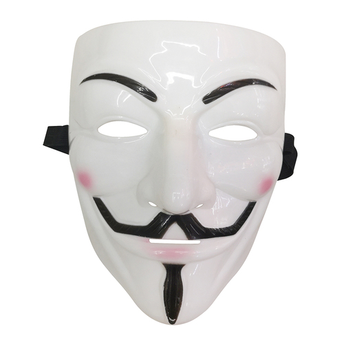 Anonymous Hacker, V for Vendetta , Guy Fawkes Fancy Dress Halloween Face Mask