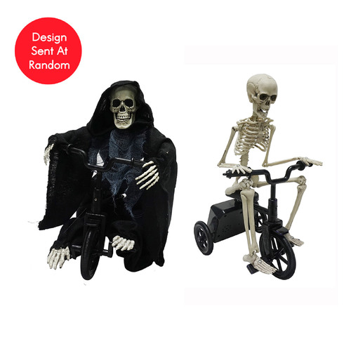 Animated Haunted Tricycle Riders 30cm