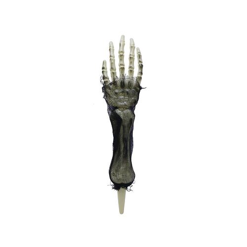 Skeleton Hand Lawn Stake 35cm