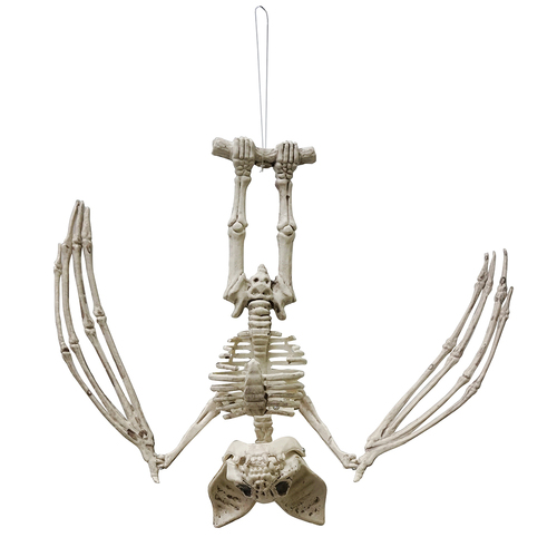 Hanging Skeleton Bat 27cm