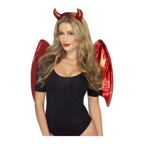 Red Devil Dress Up Kit Ladies