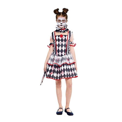 Killer Clown Costume - Girl