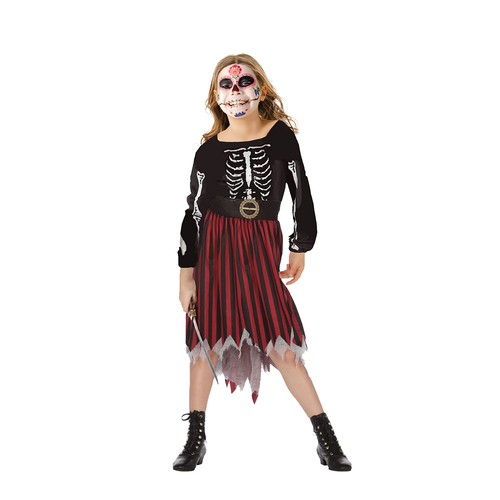 Skeleton Bride Costume - Girl
