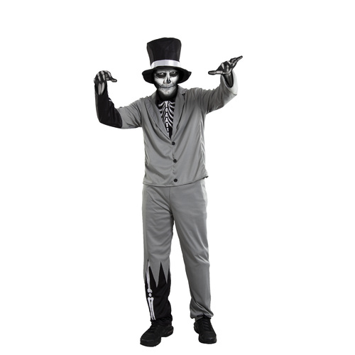 Skeleton Zombie Costume - Man