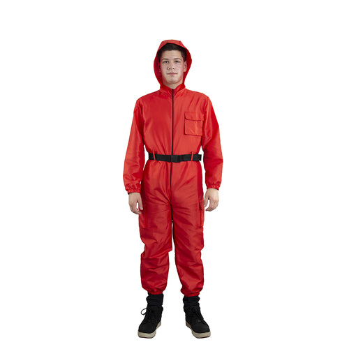 Squid Game Costume - Guard (Red)
