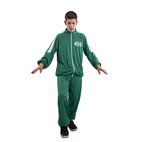 Squid Game Costume - Men Contestant (Green)