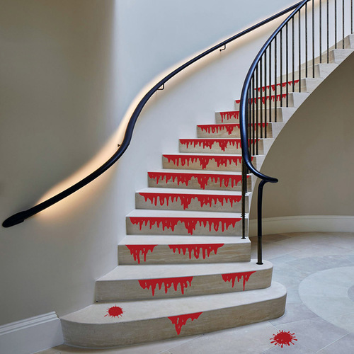 Stair Decorations Blood Stains
