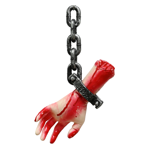 Fake Severed Hand With Chain