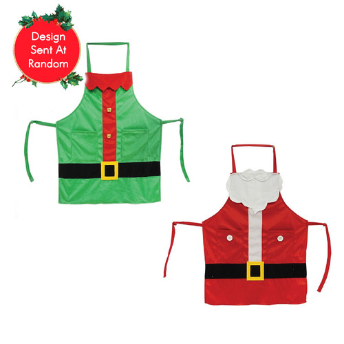 Apron Santa or Elf Suit