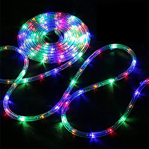 Led Ropelight Flash Multi-Coloured 9m