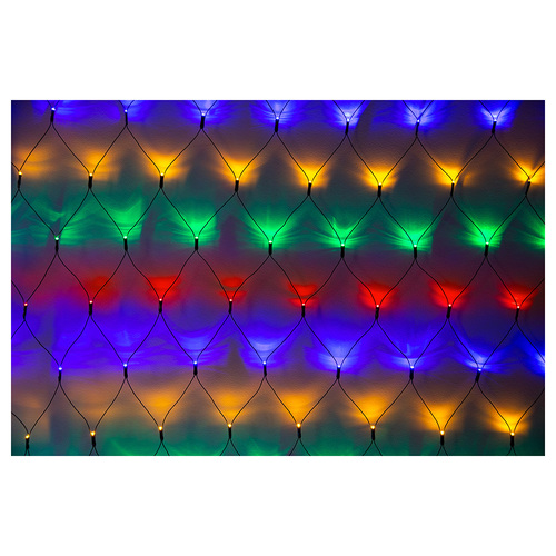 Led Net Light Multi-Coloured 360pc