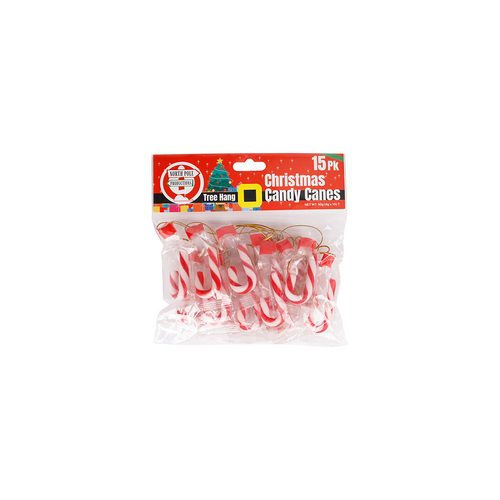 Candy Cane Tree Hang 4gm 15 Pack