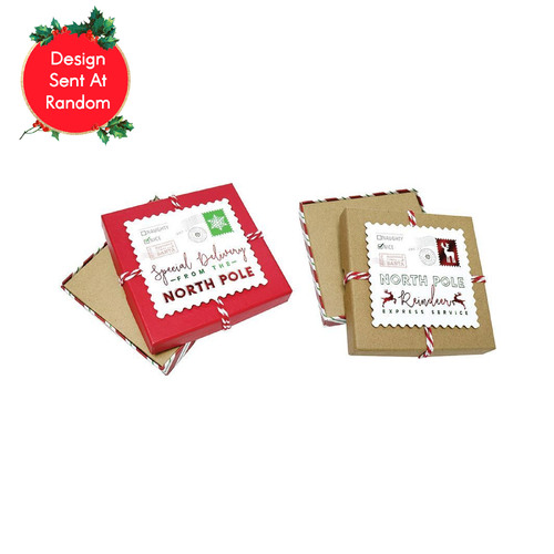Christmas Giftcard Box 3D Stamp